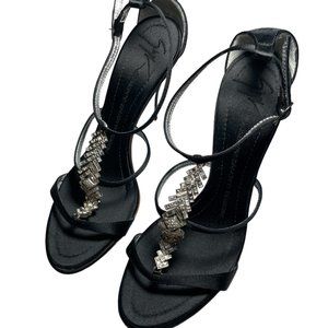Guiseppie Zanotti Satin Stiletto Heels